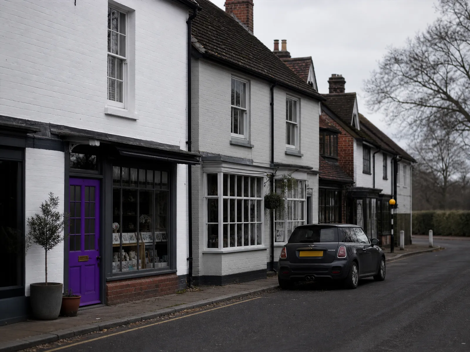A Farnham Common village shopfront, ten minutes from my Slough catchment work